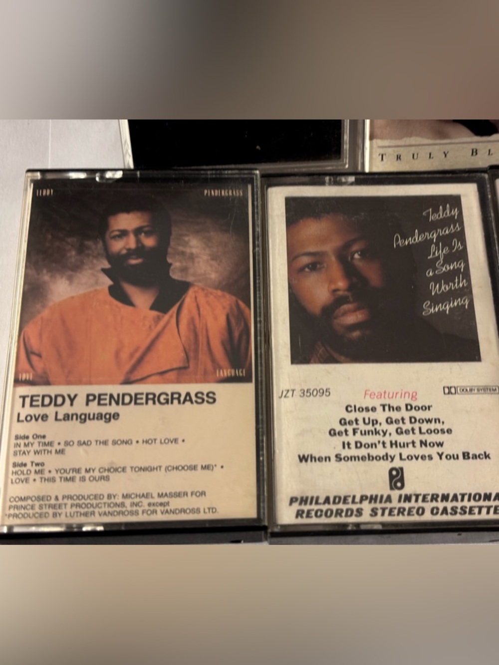 Teddy Pendergrass Cassette Collection of 5. - Picture 4 of 6